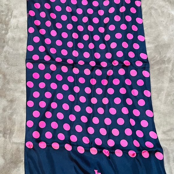 Lauren Ralph Lauren Long Silk Scarf - Picture 6 of 6